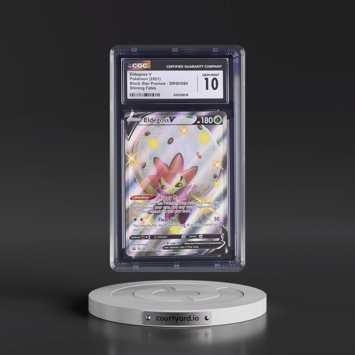 2017 Eldegoss V - Pokémon Black Star Promos - Sword & Shield CGC